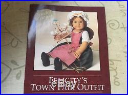 American Girl Felicitys TOWN FAIR OUTFIT COMPLETE WITH WIND TOY NIB VERY RARE