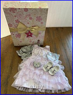 American Girl Frosted Violet Gown NIB