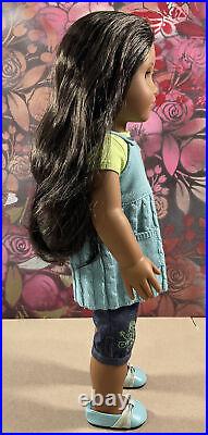 American Girl GOTY 2009 CHRISSA SONALI MATTHEWS In Meet OUTFIT, Shoes VGC HTF