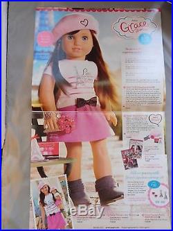 American Girl Grace Thomas Doll+welcome Gifts Sightseeing Outfit +accessories