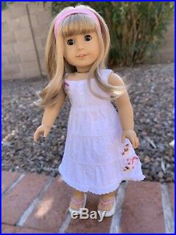 American Girl Gwen Thompson In Meet Outfit 2009 HTF Friend of Chrissa EUC