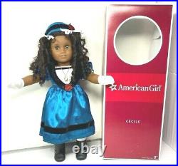 American Girl Historical Doll Cecile Rey With Box Retired HTF Meet Outfit Plus