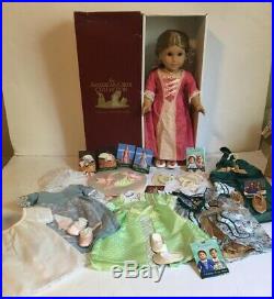 American Girl Historical RETIRED ELIZABETH Coll LOT outfits/ Gowns In BOX ECC