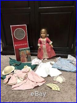 American Girl Historical RETIRED ELIZABETH HUGE LOT riding outfit meet book BOX