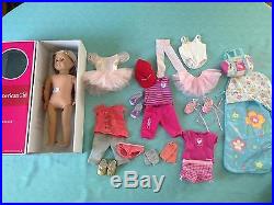 American Girl ISABELLE doll + lots of outfits and accessories dance 18 Doll lot