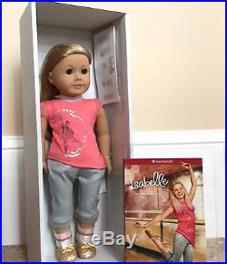 American Girl Isabelle LOT DOLL dance case outfits extras Never Removed from Box
