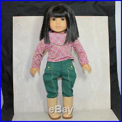 American Girl Ivy Ling 18 Asian Doll in Meet Outfit 2007-2014 Julie Albright