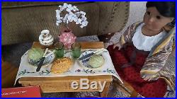 American Girl Josefina HUGE LOT Doll Trunk Table&Chair Dishes Oven Outfits Acc