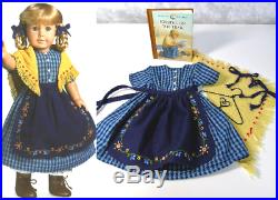 American Girl KIRSTEN CHECKED TRAIL DRESS APRON OUTFIT Pleasant Company Clothes