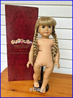 American Girl KIRSTEN LARSON DOLL in Meet Outfit with Box Retired & Collectible