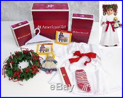 American Girl Accessory 13314 ln box Kirsten's Saint Lucia Holiday Wreath 
