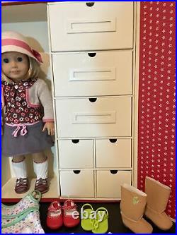 American Girl KIT KITTREDGE Doll Keepsake Collection Wardrobe Box ACCESSORIES