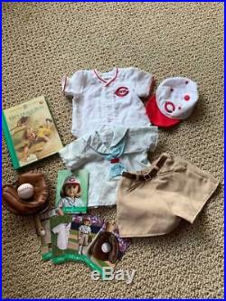 American Girl KIT Red Sox Baseball Outfits, Complete, Cards, Book