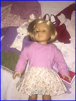 American Girl KIT Retired Outfit Holiday Birthday, Go Anywhere, Accessories LOT