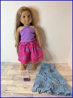 American Girl Kanani Akina Hawaiian 18 Doll 2011 Retired with extra outfit