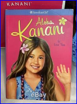 American Girl Kanani Doll 2011 GOTY Meet Dress Outfit Book Original Box Hawaii