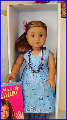 American Girl Kanani Doll GOTY 2011 Complete Meet Outfit Brand New Head & Flower
