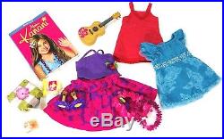 American Girl Kanani GOTY with 3 outfits, 1 Book, Ukelele, and Snack Package
