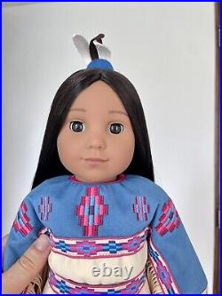 American Girl Kaya Doll And Pow Wo Outfit Complete Mint Condition