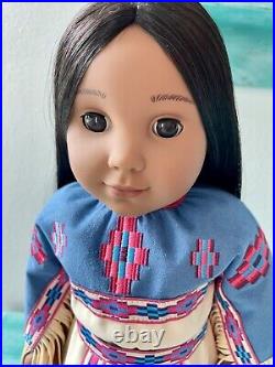 American Girl Kaya Doll And Pow Wo Outfit Complete Mint Condition