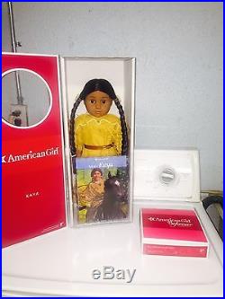 American Girl Kaya With Pow Wow Outfit Retired Kaya is Stunning Looking Lovely NIB