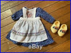 American Girl Kirsten Baking Outfit, Authentic, Very Good Condition