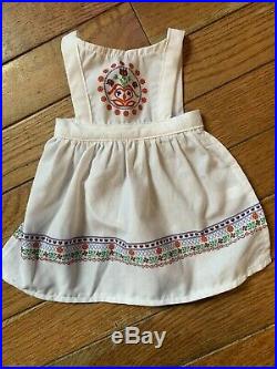 American Girl Kirsten Baking Outfit, Authentic, Very Good Condition