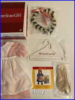 American Girl Kirsten Birthday Outfit NIB New In Box Rare Retired