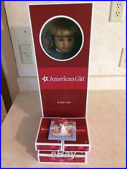 American Girl Kirsten Doll NIB Set- Doll, Birthday Outfit, Rag Doll, Accessories