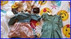 American Girl Kirsten Doll Original Outfit with extra Dress, socks and Nightgown