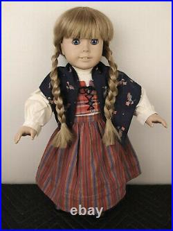 American Girl Kirsten Doll Pleasant Company in Swedish Dirndl Outfit