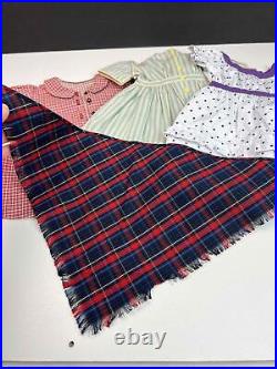 American Girl Kirsten LOT MidsummerSummer dressHousecoatWhistleSchool Shawl