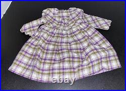 American Girl Kirsten Plaid Promise Outfit Dress only