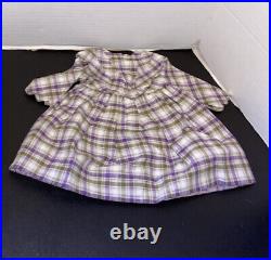 American Girl Kirsten Plaid Promise Outfit Dress only