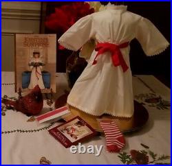 American Girl Kirsten's St Lucia Holiday Outfit & Kirsten's Surprise Book