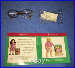 American Girl Kit 1934 Swimsuit Outfit with Beach Chair, Floral Parasol, Shoes
