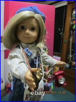 American Girl Kit Doll Complete Hobo and Meet Outfits Lantern Binoculars, Harmoni
