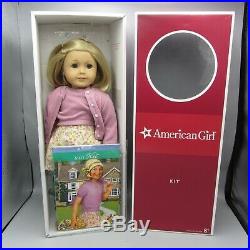 American Girl Kit Kittredge 18 Doll with Sweater Outfit Shoes Book & Box