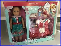 American Girl Kit Kittredge- 1 Doll with two outfits and Accessories