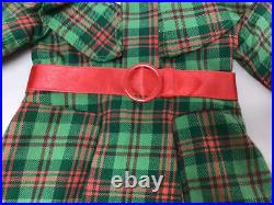 American Girl Kit Red & Green Plaid Dress Christmas Outfit