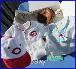 American Girl Kit Reds Fan Baseball Outfit Retired Special Edition Cincinnati