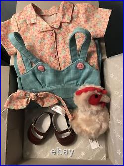 American Girl Kit's Chicken Keeping Outfit NEW Retired