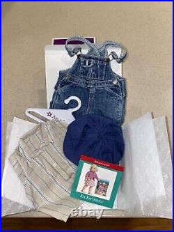 American Girl Kit's Overalls Outfit Hobo NIB Retired 2007 NRFB