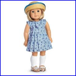 American Girl Kit's Play Dress & Hat Outfit New In Box Doll Not Included