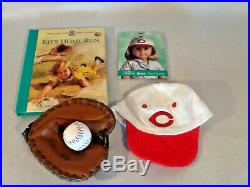American Girl Kit's REDS FAN OUTFIT EUC Retired, Lmt Edition, Book, + Complete Lot