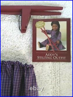 American Girl LIMITED EDITION Addy's Stilting Outfit PC 1997 NEW