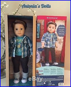 American Girl LOGAN EVERETT DOLL NEW WITH MEET AND PERFORMANCE OUTFITS