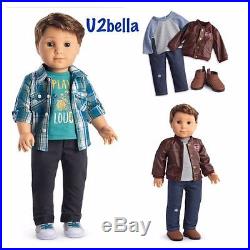 New in Box American Girl 18" Boy Doll Logan Everett Performance Outfit ONLY
