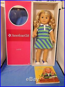 American Girl Lanie Doll With Complete Meet Outfit Book &box