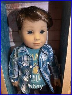 American Girl Logan Everett 18 Doll W Box